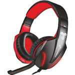 Techmade TM-FL1 Cuffie Con Microfono Gaming Headset Nero / Rosso