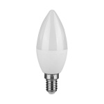 Lampada Candela LED Samsung E14 4.5W/40W 470LM VT-226 6500K V-TAC PRO SKU-21173 Luce Bianca Fredda