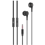 Auricolari più Microfono In-Ear Neri Universali Mediacom U600 Jack Stereo 3,5mm 4 poli