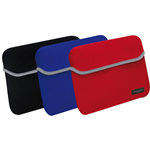 Custodia colorata morbida e imbottita per i Tablet 8" Mediacom Rio Sleeve Blu/Rossa/Nera