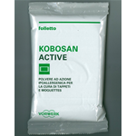 Confezione 70g KOBOSAN ACTIVE Polvere Azione Ipoallergenica Cura Tappeti Moquettes Folletto Vorwerk VK 118/119/120/121/122/130/131/135/136/140/150