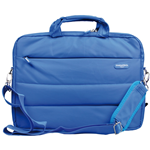 Borsa Notebook Portatili da 10.2'' a 16'' Blu Scomparti Imbottiti Tasche con Zip Maniglia e Cinghia a Spalla Torino MI-NBTO56B