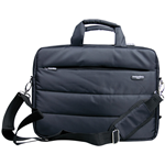 Borsa Notebook Portatili da 10.2'' a 16'' Nera Scomparti Imbottiti Tasche con Zip Maniglia e Cinghia a Spalla Torino MI-NBTO56N