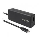 ALIMENTATORE UNIVERSALE PER NOTEBOOK VULTECH AU-65WTC AUTOSETTANTE CON CONNETTORE TYPE-C