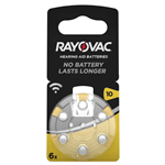 6 Batterie 1.45V PR70 Type 10 per apparecchi acustici Rayovac