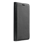 Custodia Flip Case Libro Magnetico Ecopelle Nero per Xiaomi Redmi Note 9 Pro