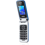 Telefono cellulare Brondi FOX blu dual SIM/tasti grandi/fotocamera/radio FM/conchiglia