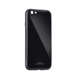 Custodia Forcell Glass Nero per Apple iPhone 12 / 12 PRO Max 6.7'' A2411 Protettiva