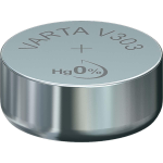 1 Batteria bottone Varta V303 SR44SW, SR44, SR1154,SB-A9, 280-08, V303, P303, 154E, 303, GP303, D303, S1154, S1154S, 303X, 303A, GPS76E, SR1154SW, E303