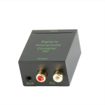 Adattatore/Convertitore Coassiale Ottico Digitale Toslink a Analogico RCA Audio Converter Xtreme