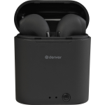 Auricolare Bluetooth 5.0 Denver TWE-46 Cuffia Microfono Earbuds Charging Case
