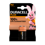 1 Batteria Alkalina Plus Power 9v B1 6LR61 MN1604 Duracell