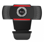 Webcam Techly USB full HD 1080p con Riduzione del Rumore e Auto Focus