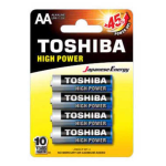 4 Batterie Stilo, AA, Mignon, LR6, LR06, MN1500, E91 1,5v Alkaline Toshiba High Power