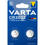 2 Batteria bottone Lithio 3v 2032 / DL2032 / CR2032 / BR2032 Varta