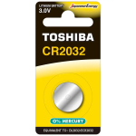 1 Batteria bottone Litio 3v 2032 / DL2032 / ECR2032 / BR2032 Toshiba