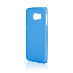 Custodia in TPU Satinato Azzurro per Samsung Galaxy S6 Edge SM-G925F