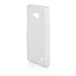 Custodia in TPU Satinato Trasparente per Microsoft Lumia 640