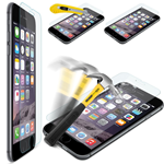 2 Pellicola Vetro Temperato GT, Apple iPhone 6 Plus 5,5", 1 Fronte 1 Retro Glass Tempered 9H, Antigraffio Antiriflesso 