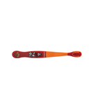 Spazzolino del Tifoso Manuale Baby Kids Roma 3-10Anni KSTRM02-01 Rosso/Giallo