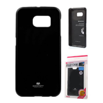 Custodia TPU Lucida Perlata Mercury Nero Samsung Galaxy S6 EDGE+ Plus SM-G928