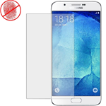 Pellicola Anti-Impronte, Samsung Galaxy A8 SM-A800, Satinata Antigraffio Antiriflesso