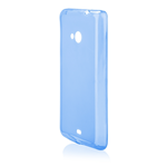 Custodia in TPU Satinato Blu per Nokia Microsoft Lumia 535