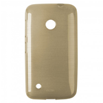 Custodia in TPU Effetto Metallico Oro per Nokia Lumia 530