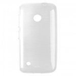 Custodia in TPU Effetto Metallico Bianco per Nokia Lumia 530