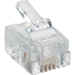 MACH POWER CONNETTORI PLUG TELEFONICO RJ11 6P4C (CONF. 50PZ) CV-LAN-054