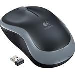 MOUSE OTTICO WIRELESS LOGITECH M185 GRIGIO