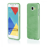 Custodia TPU Effetto Metallico Verde Samsung Galaxy A3 SM-A310 (2016)