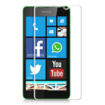 Pellicola Vetro Temperato GT, Nokia Microsoft Lumia 535, Glass Tempered 9H, Antigraffio Antiriflesso 