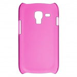 Custodia in PVC Fucsia Trasparente Ultrasottile per HTC One X S720e