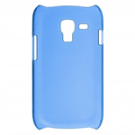 Custodia in PVC Blu Trasparente Ultrasottile per Samsung Galaxy Y Duos / S6102