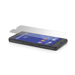 Pellicola Vetro Temperato GT, Sony Xperia Z3 Compact, Glass Tempered 9H, Antigraffio Antiriflesso 