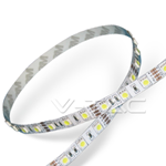 Cavo Non Impermeabile IP20 Strip LED SMD 5050, 60 LEDs/m 12V 3000K 1000lm 5mt 120° A+ V-TAC SKU-2122 Striscia Led