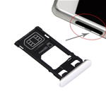 Ricambio Porta Nano Sim Card Vassoio/Tray Sony Xperia X (Mono SIM) + Slot Micro SD Bianco