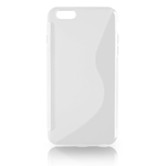 Custodia in TPU S-Line Bianco per Apple iPhone 6 Plus