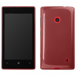 Custodia in TPU Ultrasottile Trasparente per Nokia Lumia 520