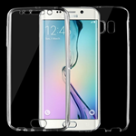 Custodia TPU Ultrasottile Trasparente Fronte/Retro Samsung Galaxy S6 Edge SM-G925F Ultra Protettiva