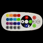 Ricevitore e Telecomando Controller Infrarossi LED RGB 24 Tasti Illuminazioni LED V-TAC VT-2472 SKU-3625