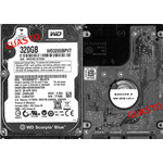 HDD Hard Disk WD WD3200BPVT s/n:WX91EC1ZYK94 SATA 2.5" 320GB GUASTO