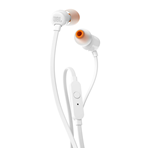 Auricolari con Microfono In-Ear Bianco Universali JBL T110 Jack Stereo 3,5mm