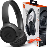 CUFFIE CON MICROFONO JBL TUNE500 PURE BASS CAVO ANTI GROVIGLIO PIEGHEVOLI