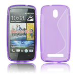 Custodia in TPU S-Line Viola per HTC Desire 500