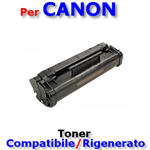 Toner 1557A003 - FX-3 Compatibile/Rigenerato x Canon L200 / L220 / L240 / L250 / L260i / L280 / L290 / L300 / Multipass L60 /  L90