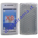 Custodia in TPU Bulk Clear/Trasparente x Sony Ericsson Xperia X8