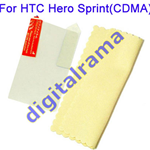 Pellicola per HTC Hero Sprint (CDMA), Anti-Impronte, proteggischermo e antigraffio