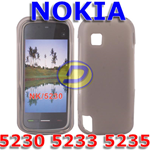 Custodia in TPU Bulk Grey/Grigio x Nokia 5230 5233 5235